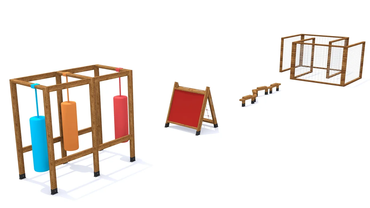 Wooden Survivor Playground J9700