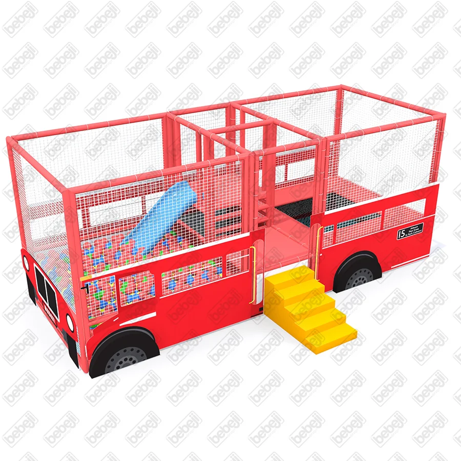 Kırmızı Otobüs Top Havuzu J7808