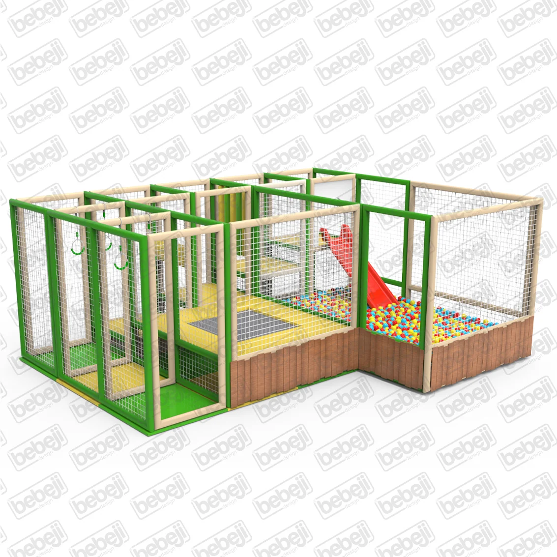 Bambu Bahçesi Temalı Soft Play JP708