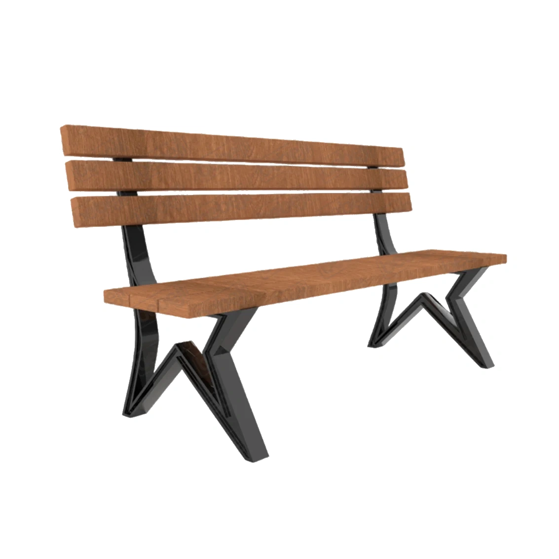 Yıldız Tip Ahşap Bank J9802