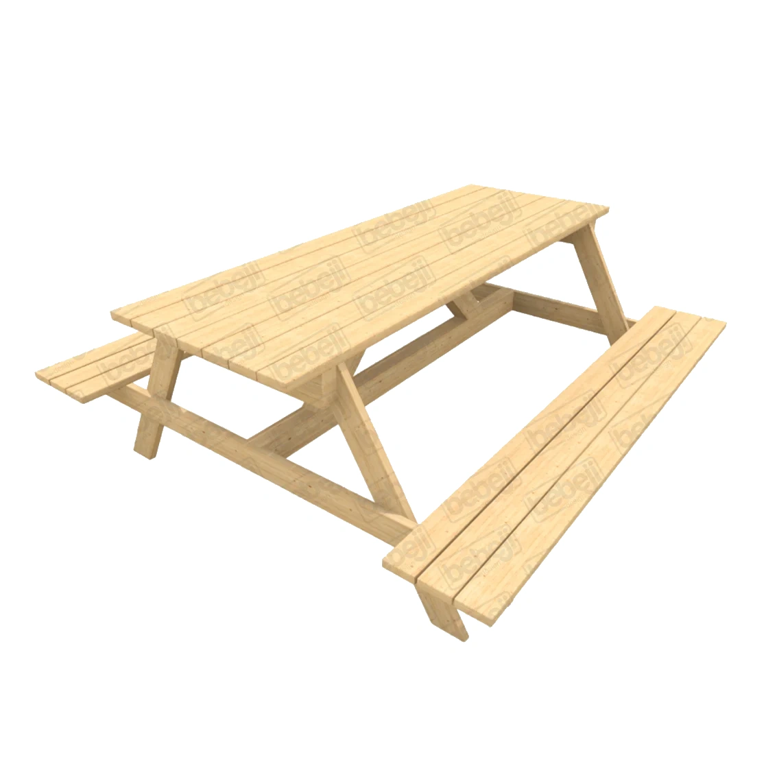 Ahşap Piknik Masası J9809