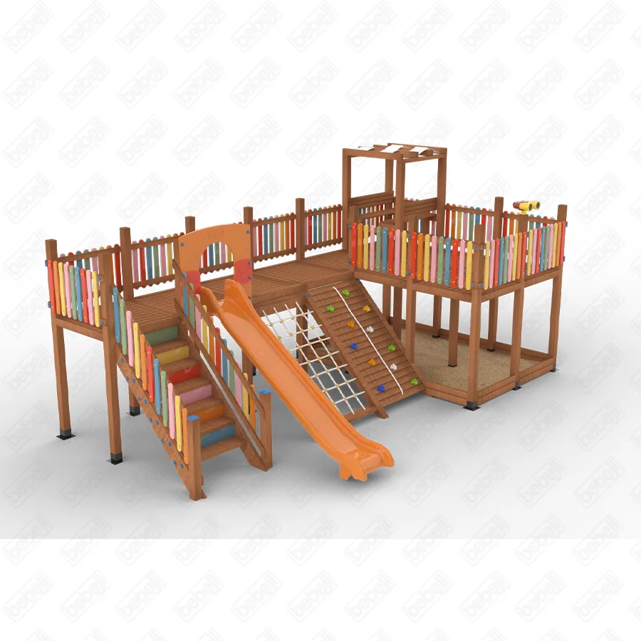 Teras Park Ahşap Oyun Parkı-1 JP024
