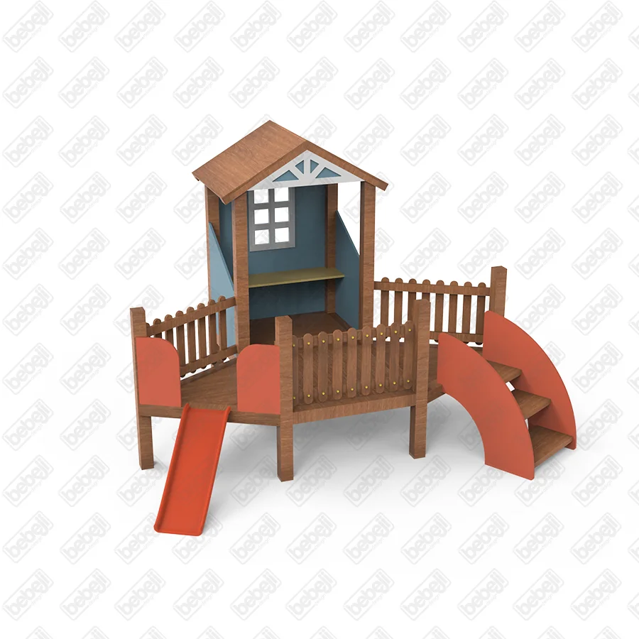 Küçük Ahşap Oyun Parkı J9501