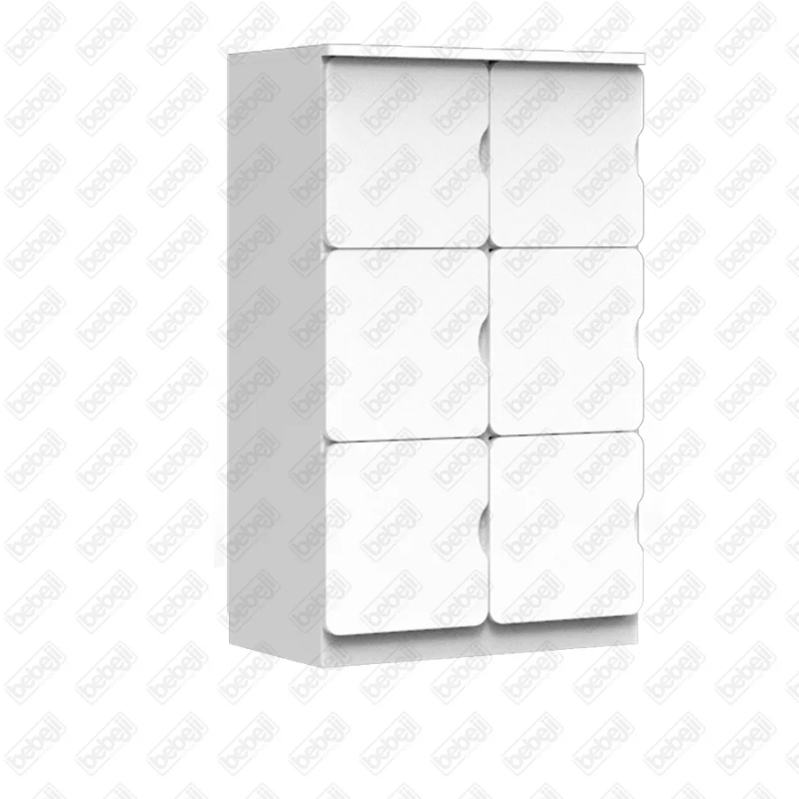 6 Kapaklı Dolap J0850