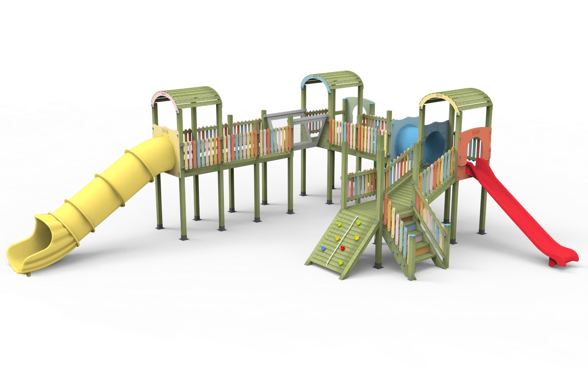Ahşap Çocuk Oyun Parkı JP027