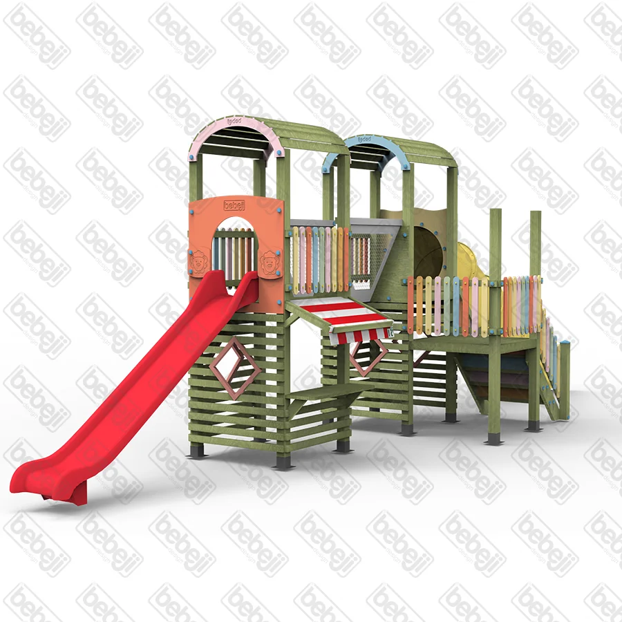Ahşap Çocuk Oyun Parkı J9082