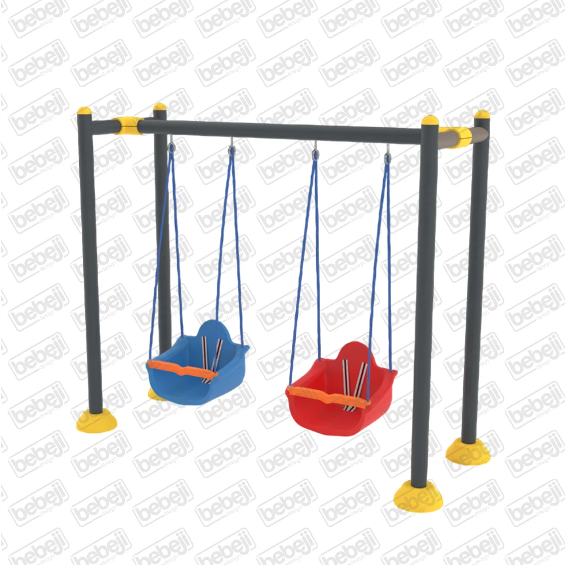 Metal Çift Salıncak J8000