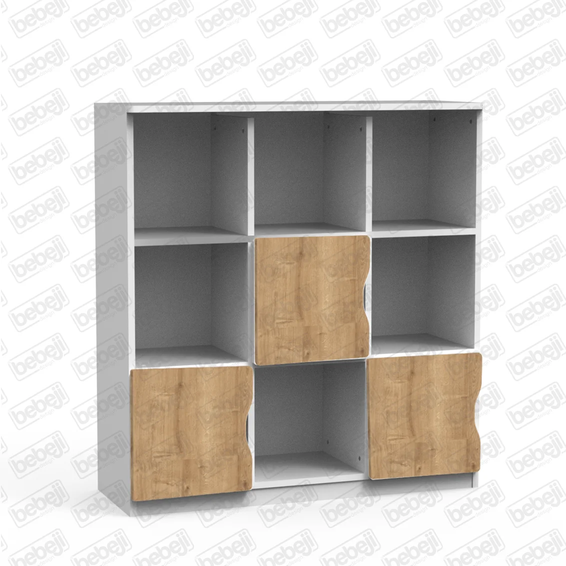 3 Kapaklı & Raflı Dolap J0870