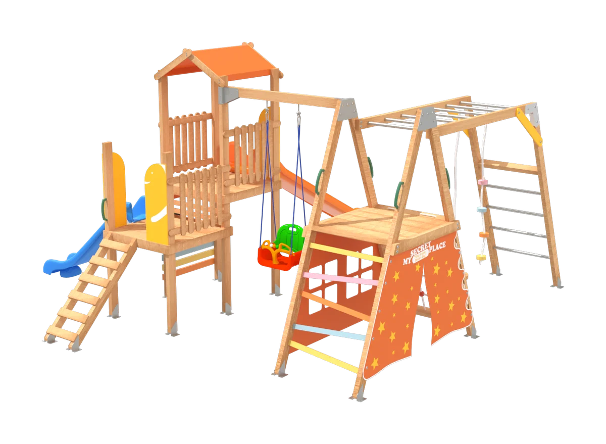 I Safe Ahşap Oyun Parkı S5710